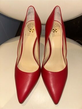 Vince Camuto Airmosah Pump, Size 7.5M, Red/Scarlet